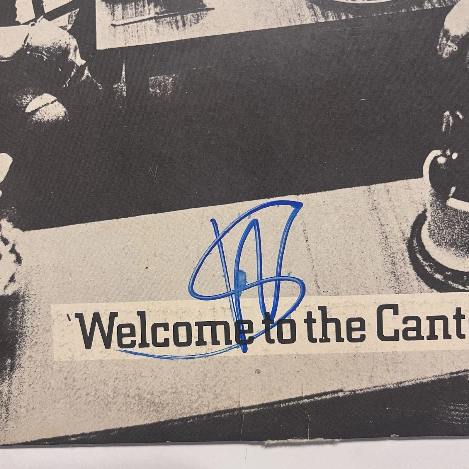 Steve Winwood Signed Autographed Welcome To The Canteen Vinyl Album, изображение 2