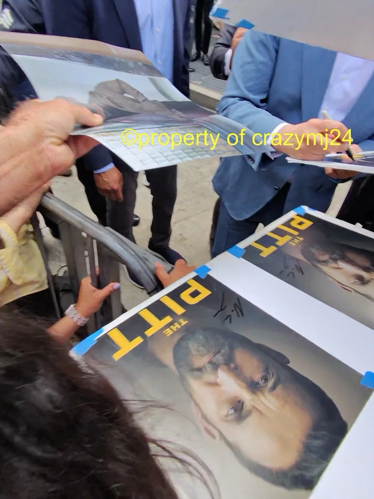 Noah Wyle Signed The Pitt HBO 8x10 Poster ER Autograph Exact Proof SWAU COA, image 4