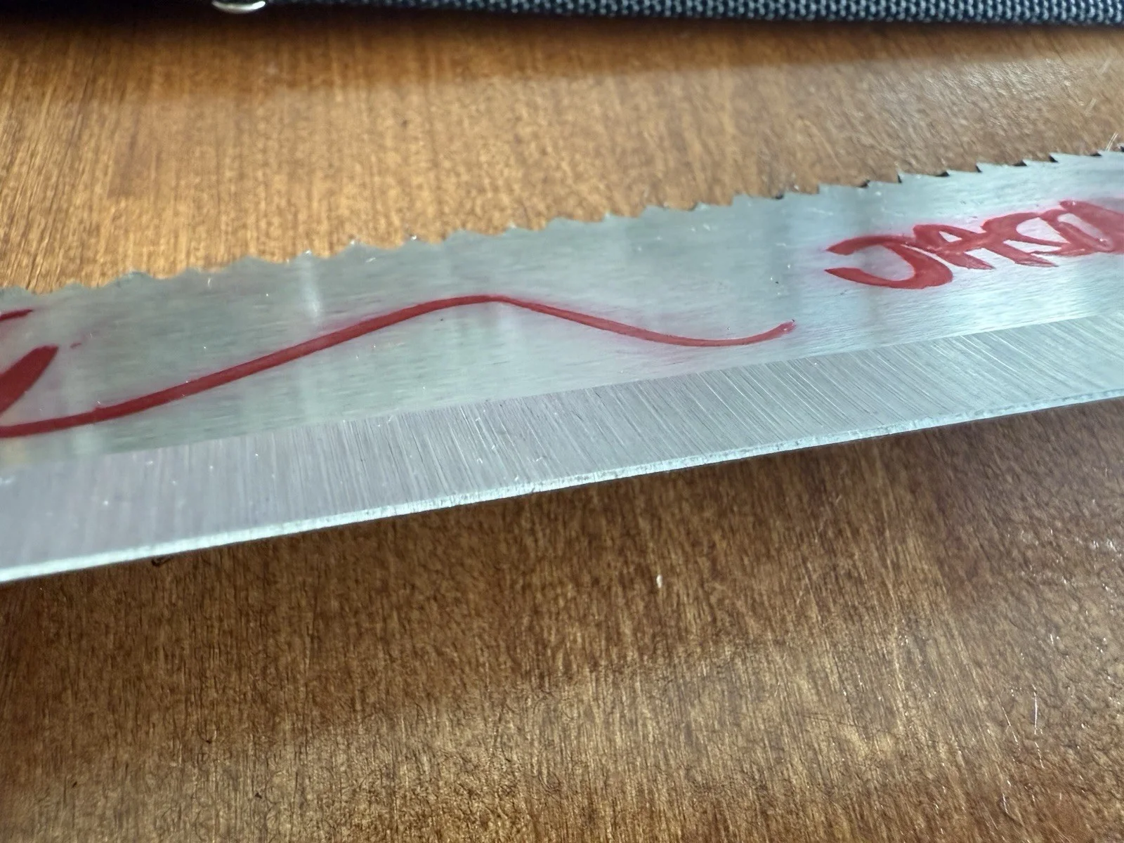 Ari Lehman — Ari Lehman Signed Inscribed (I Never Die & Jason 1) Machete Black Handle BECKETT, image 5