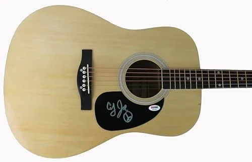 Joe McDonald — Joe McDonald Country Joe and the Fish Signed Acoustic Guitar PSA/DNA #T21344, изображение 2