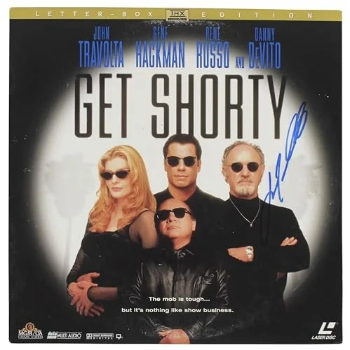 John Travolta — John Travolta Authentic Signed Get Shorty Laserdisc Without Disc BAS #BG83153, image 4