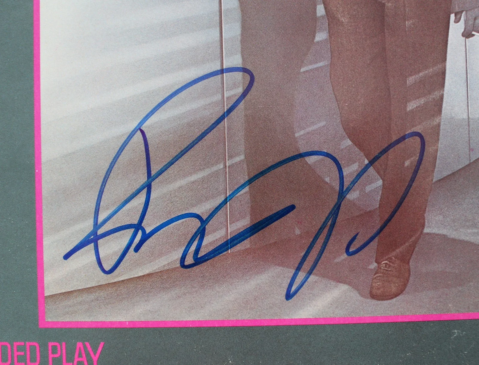 Richard Gere — Richard Gere Signed American Gigolo Laserdisc Cover w/o Disk BAS #AA49892, изображение 2