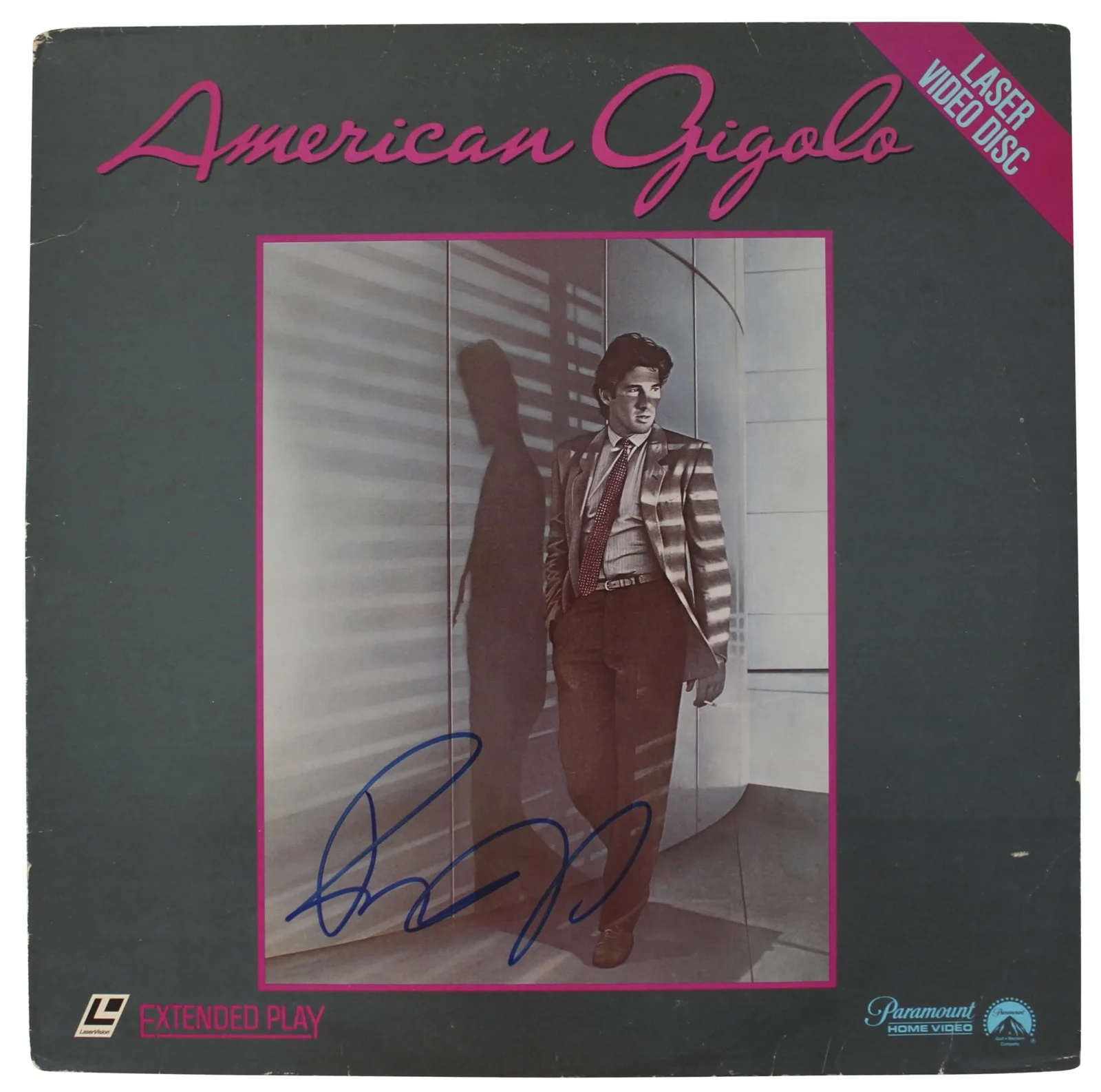 Richard Gere — Richard Gere Signed American Gigolo Laserdisc Cover w/o Disk BAS #AA49892, изображение 5