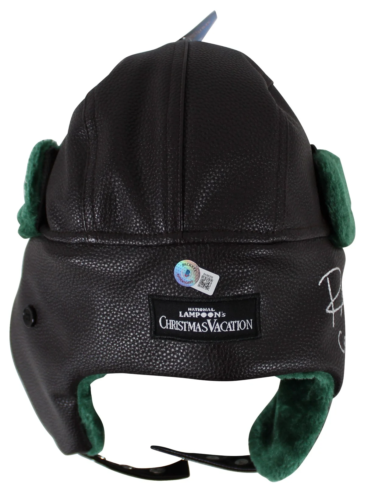 Chevy Chase, Randy Quaid — Chevy Chase & Randy Quaid Christmas Vacation "2x Insc" Signed Hat BAS #BK88259, изображение 5
