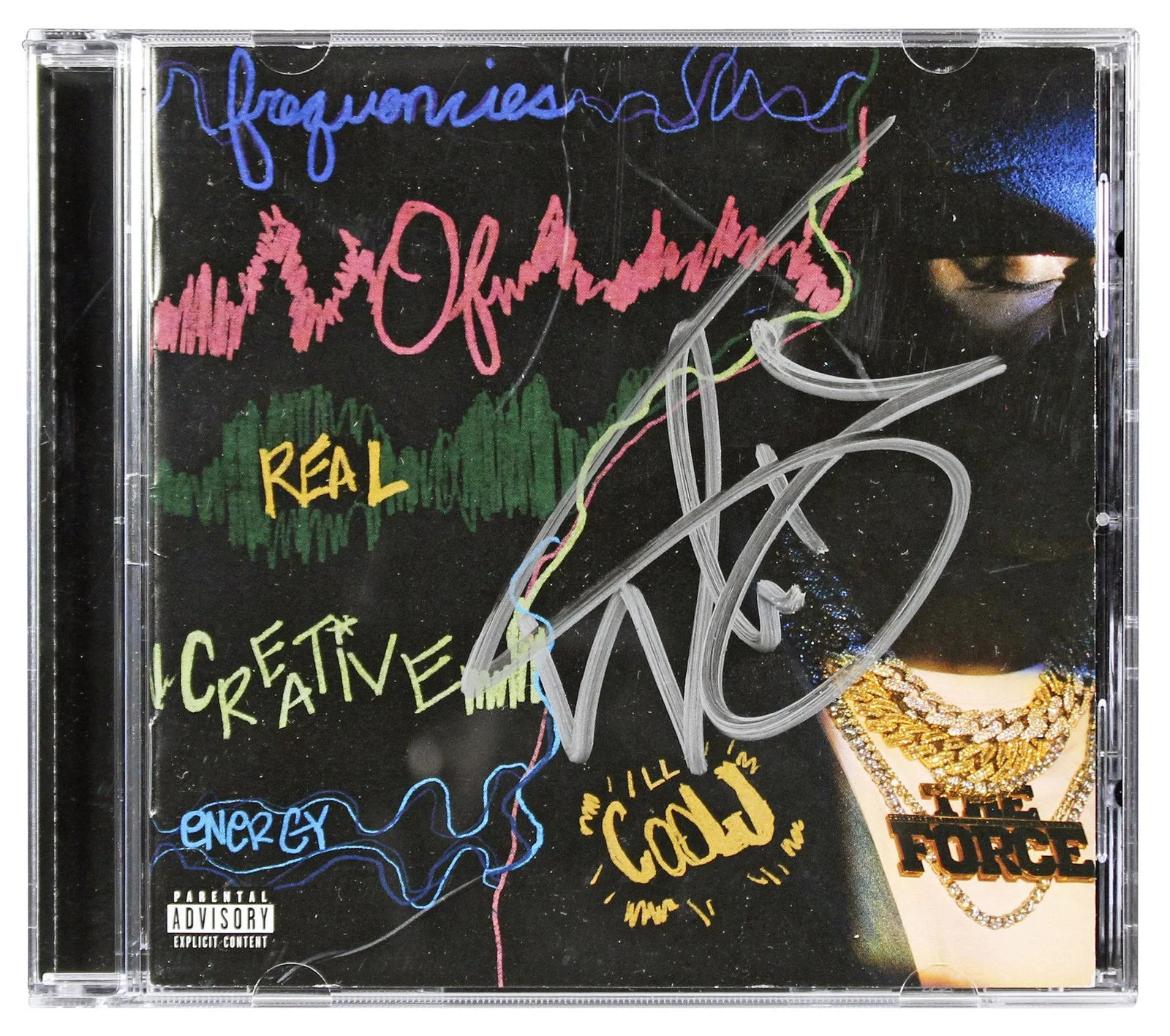 L.L. Cool J — L.L. Cool J. Authentic Signed The Force Cd Insert W/ Disk BAS #BP50578