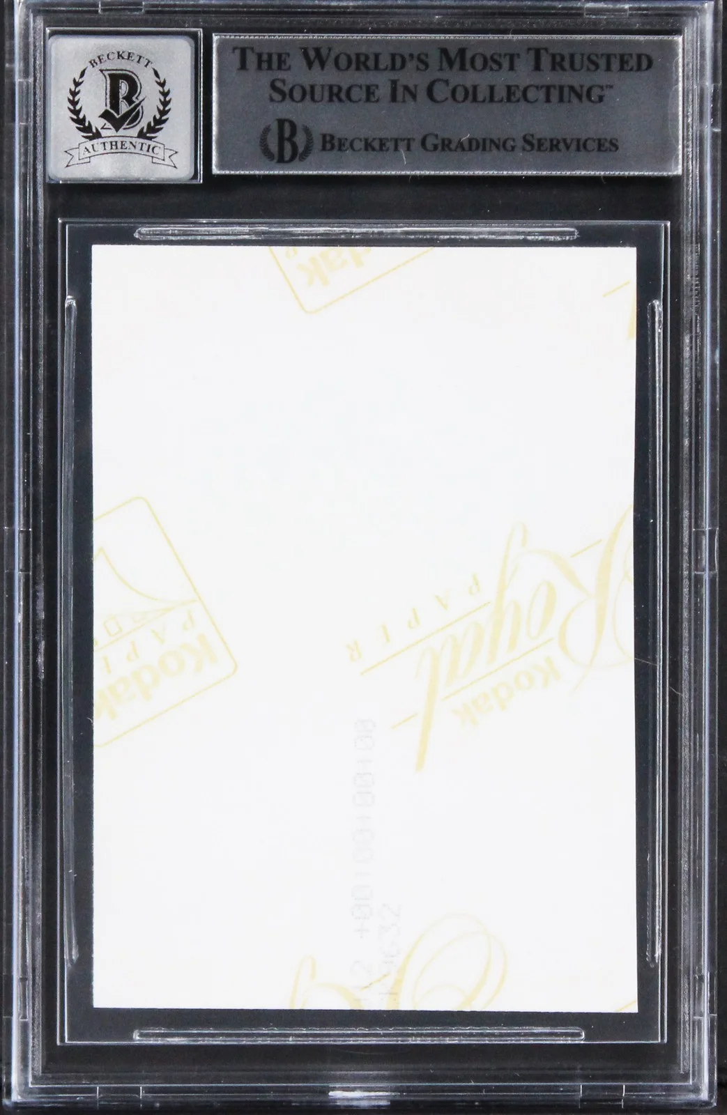 Terrance Stamp — Terrance Stamp Star Wars Signed Custom Trading Card Auto 10! BAS Slabbed, изображение 2