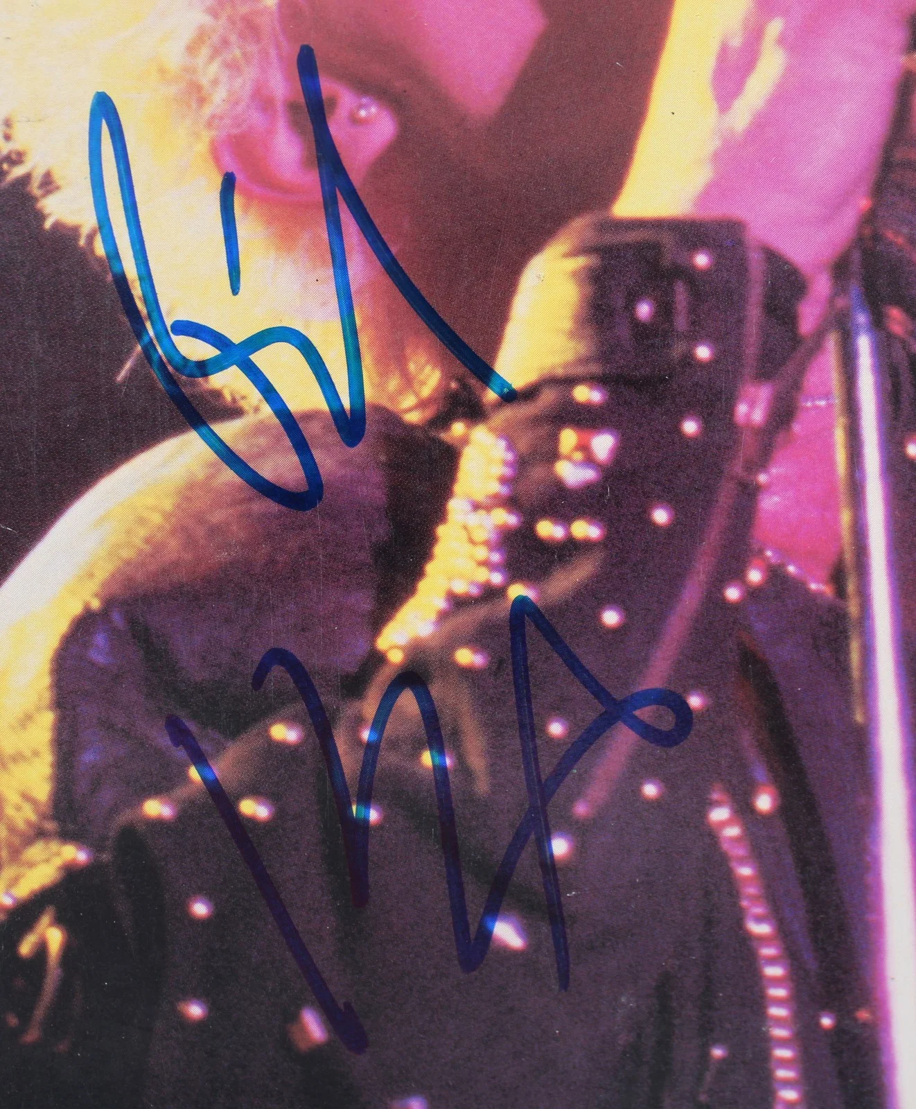 Billy Idol — Billy Idol Authentic Signed Vital Idol Album Cover Autographed BAS #BG83031, изображение 2