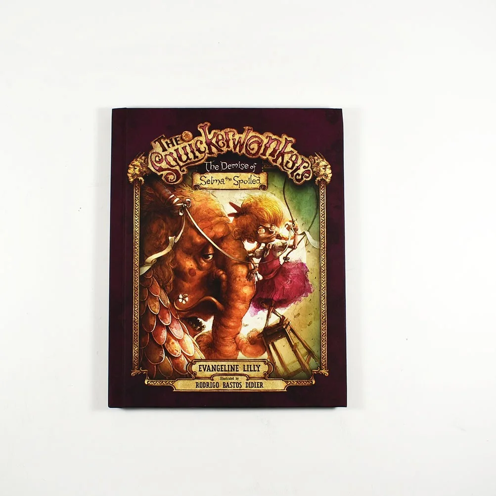 Evangeline Lilly — Evangeline Lilly The Squickerwonkers Autographed Signed Book Beckett BAS COA, image 3