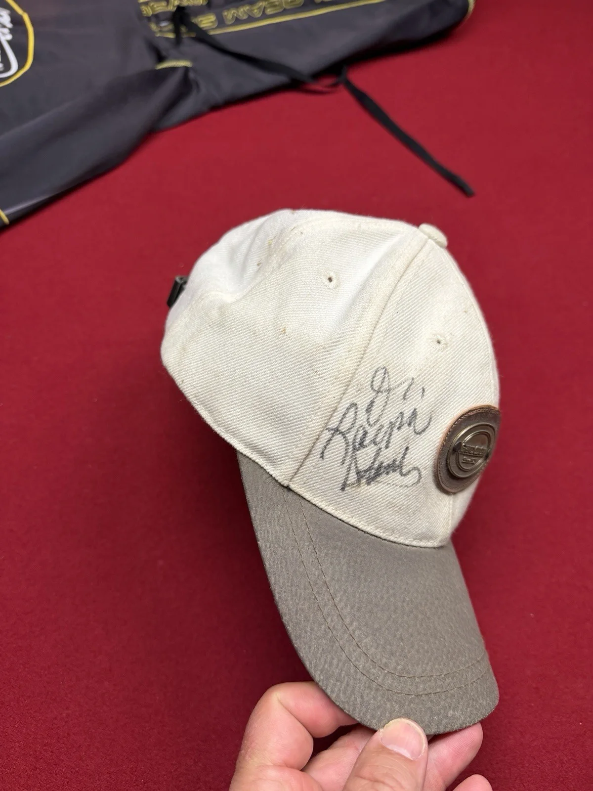 Grand Ol Opera Dr Ralph Stanley Autographed Hat Bluegrass Music Signed, image 3