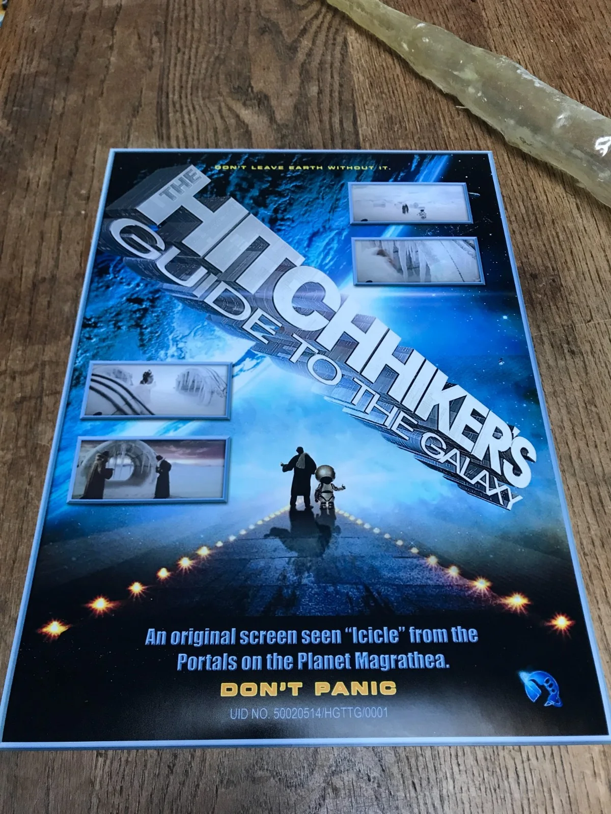 The Hitchhiker's Guide to the Galaxy Original Prop Magrathea Ice Crystal Icicle, image 2