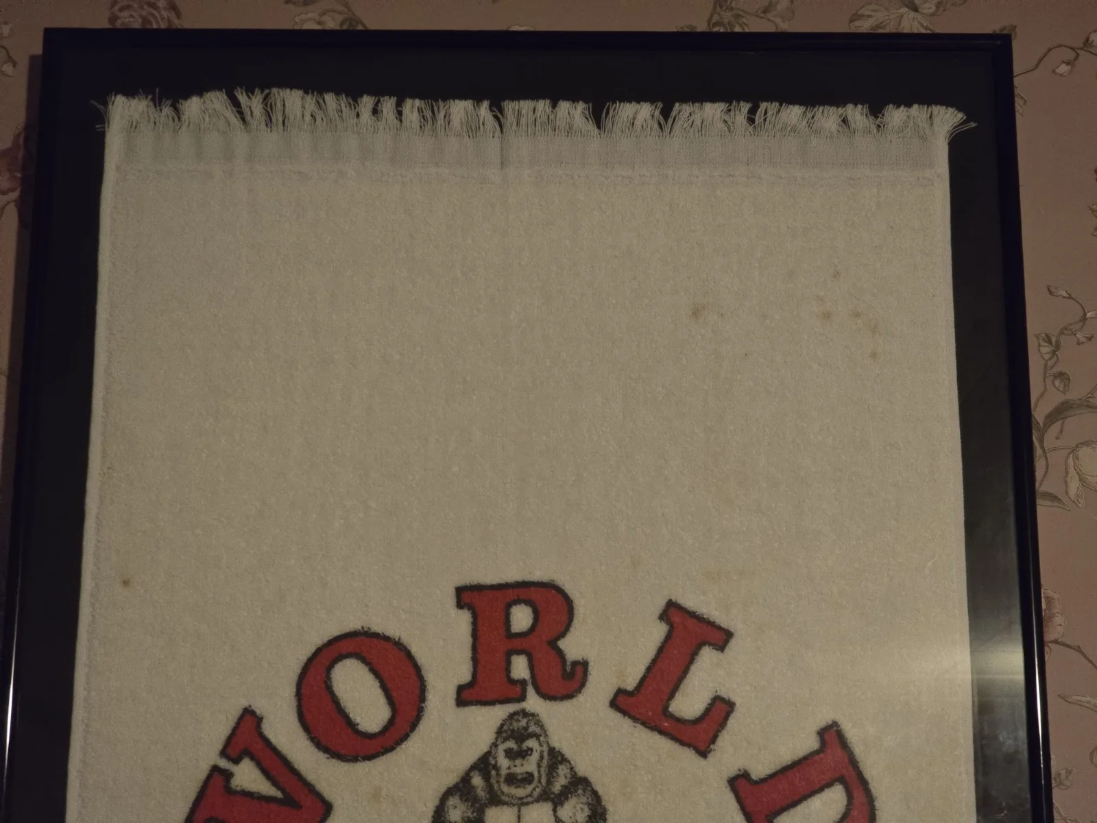 FRAMED Kris Kristofferson SIGNED World Gym Towel Country Music Outlaw Autograph, изображение 2