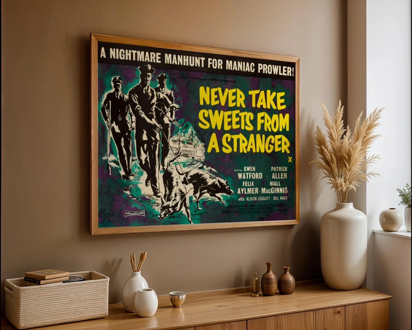 Never Take Sweets From A Stranger - 1960 Crime Restored 30" x 40" UK Quad Poster, image 3