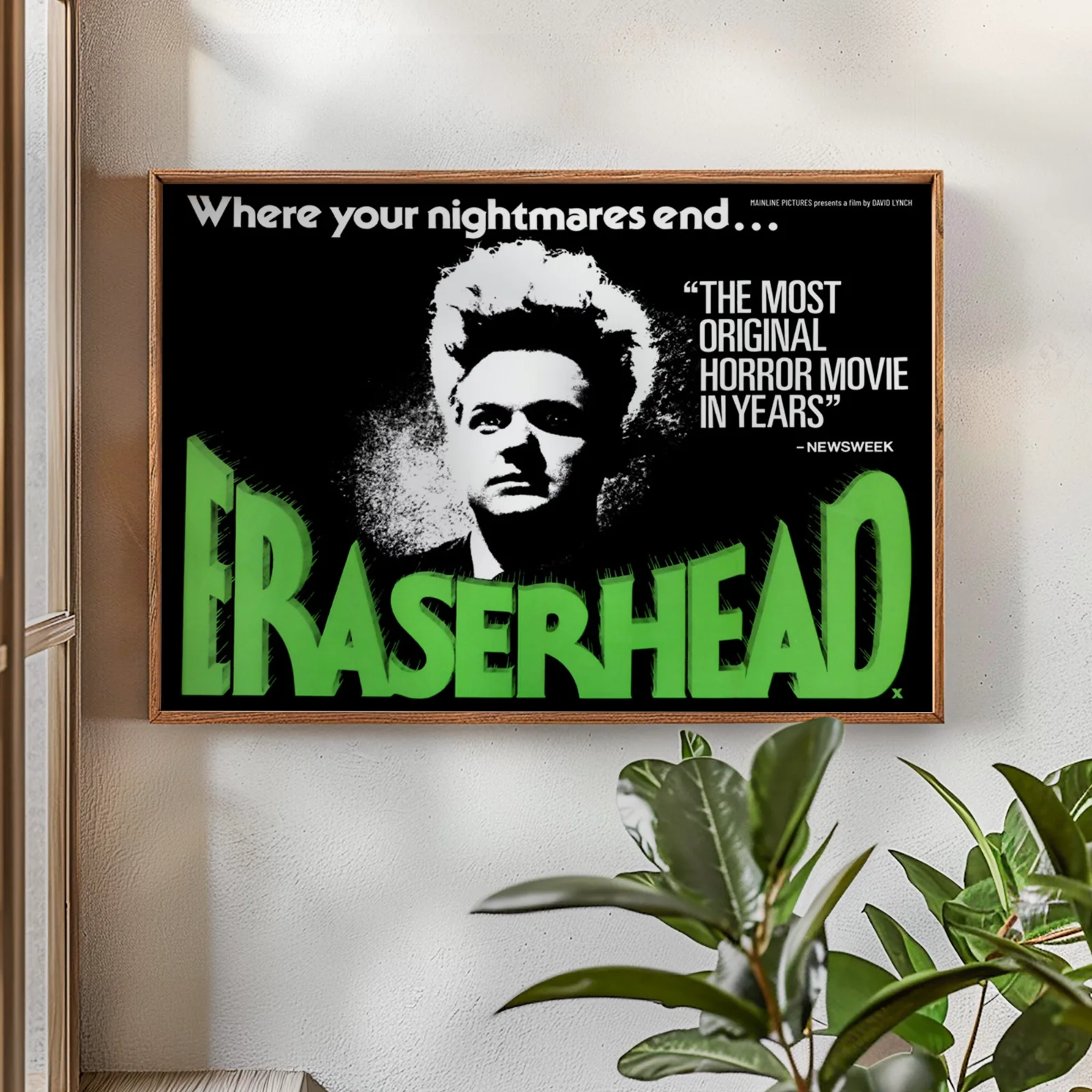 Eraserhead - 1977 Avant Garde Horror / Fantasy Restored 30" x 40" UK Quad Poster, image 2