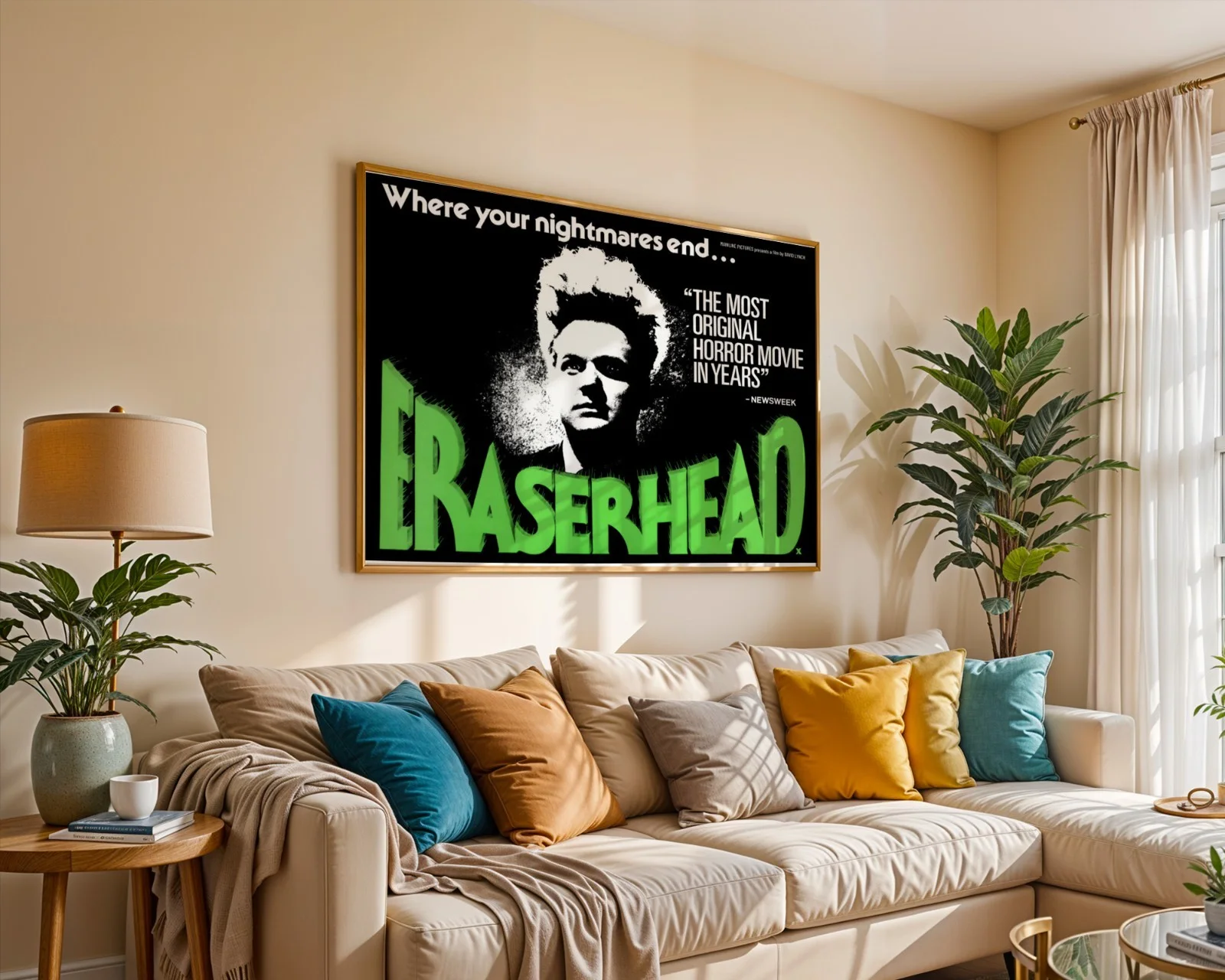 Eraserhead - 1977 Avant Garde Horror / Fantasy Restored 30" x 40" UK Quad Poster, image 3