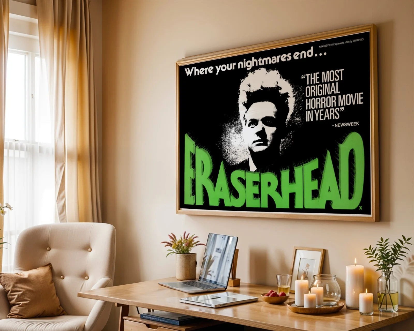Eraserhead - 1977 Avant Garde Horror / Fantasy Restored 30" x 40" UK Quad Poster, image 4