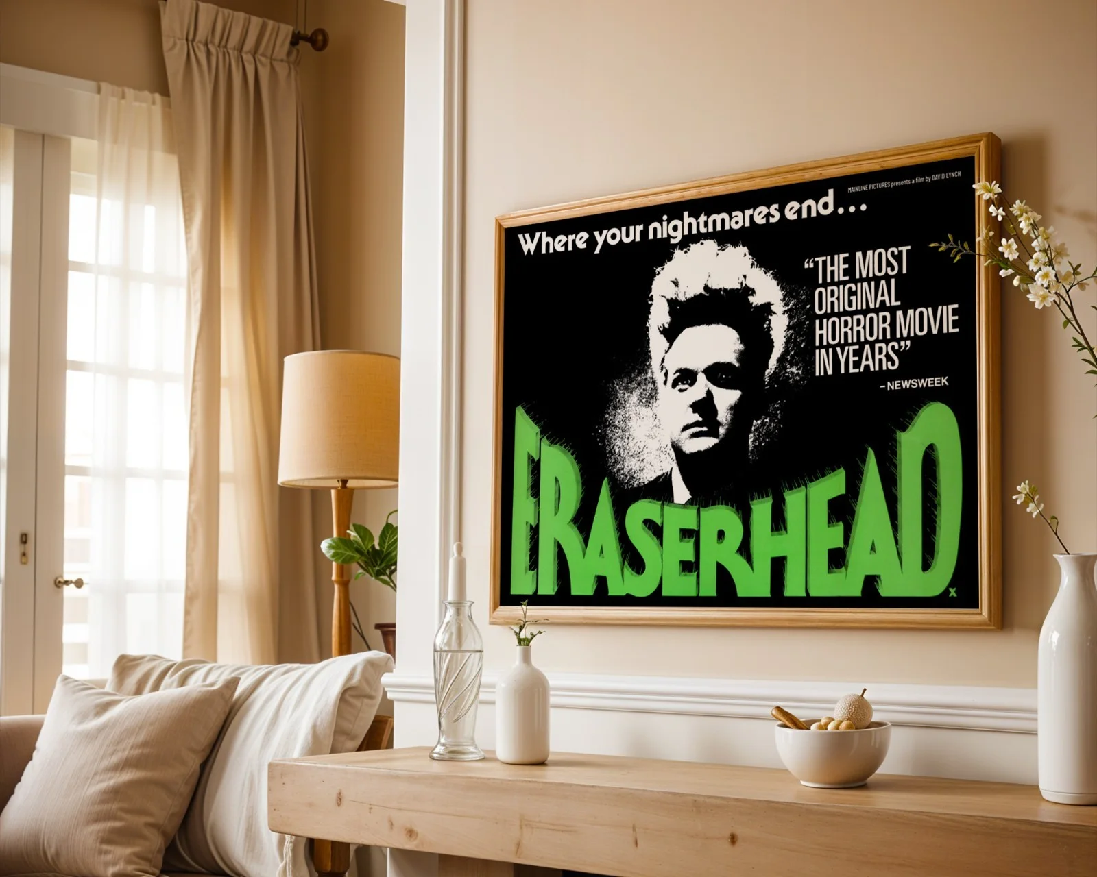 Eraserhead - 1977 Avant Garde Horror / Fantasy Restored 30" x 40" UK Quad Poster, image 5