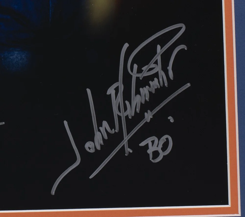 Catherine Bach — Schneider Wopat Bach Signed Framed 16x20 Dukes of Hazzard General Lee Photo JSA, изображение 2
