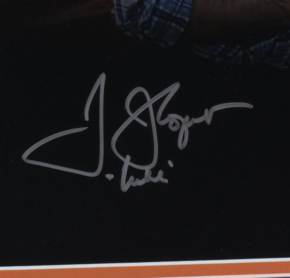 Catherine Bach — Schneider Wopat Bach Signed Framed 16x20 Dukes of Hazzard General Lee Photo JSA, изображение 4