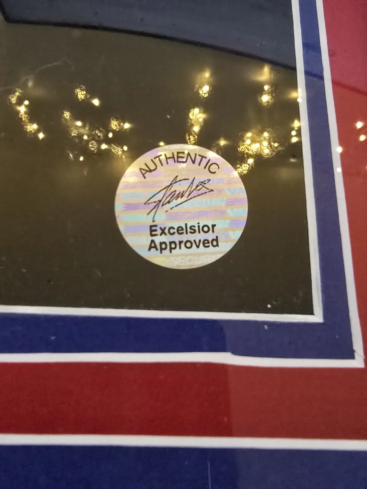 Stan Lee — RARE Stan Lee Signed & Framed Marvel SPIDER-MAN 16x20 W/ Excelsior Hologram, изображение 3