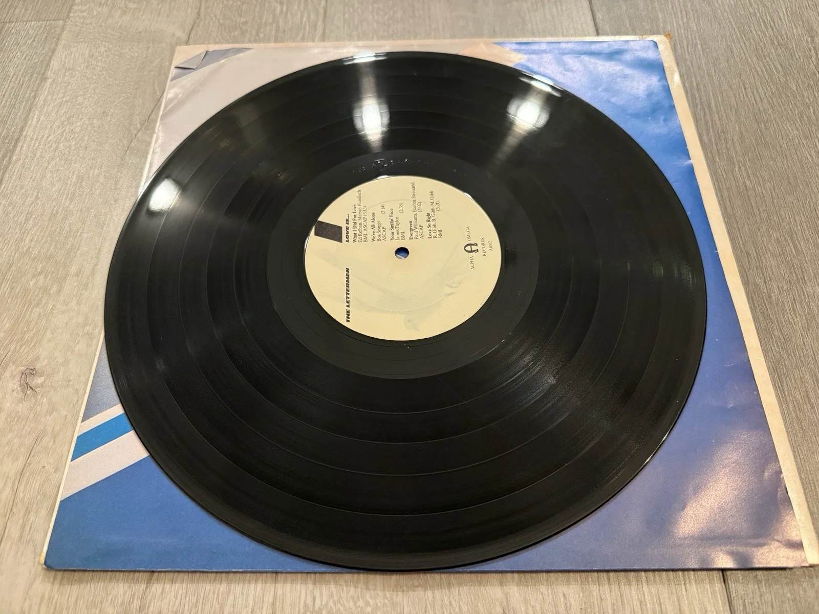 The Lettermen - Love Is… Signed Autographed Album (1981 LP Vinyl), изображение 3