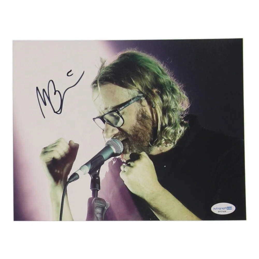 Matt Berninger — Matt Berninger Signed 8x10 Photo (ACOA) - The National