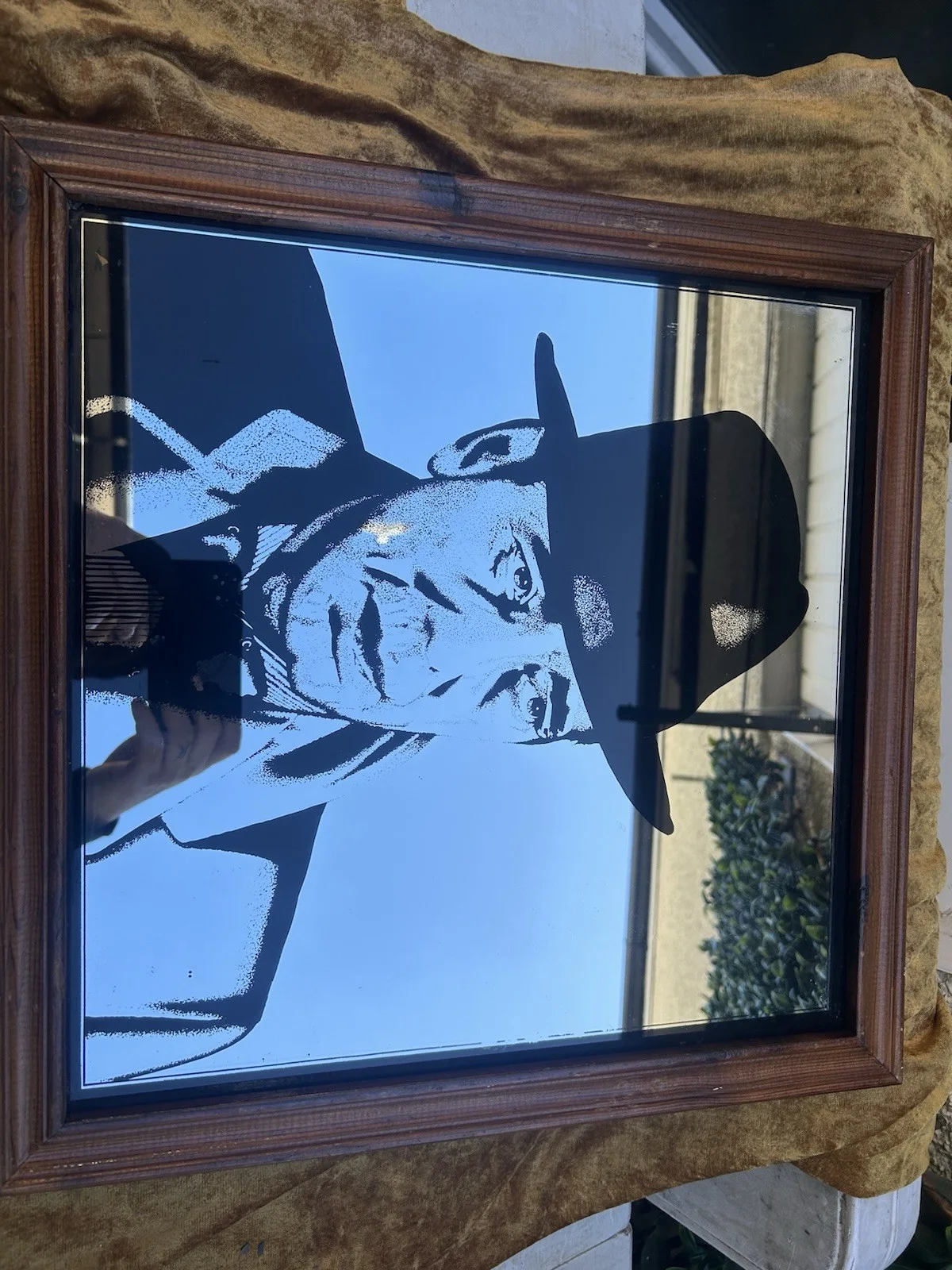 Humphrey Bogart Casablanca Picture Mirror Retro Vintage 1940's Film Nostalgia, изображение 3