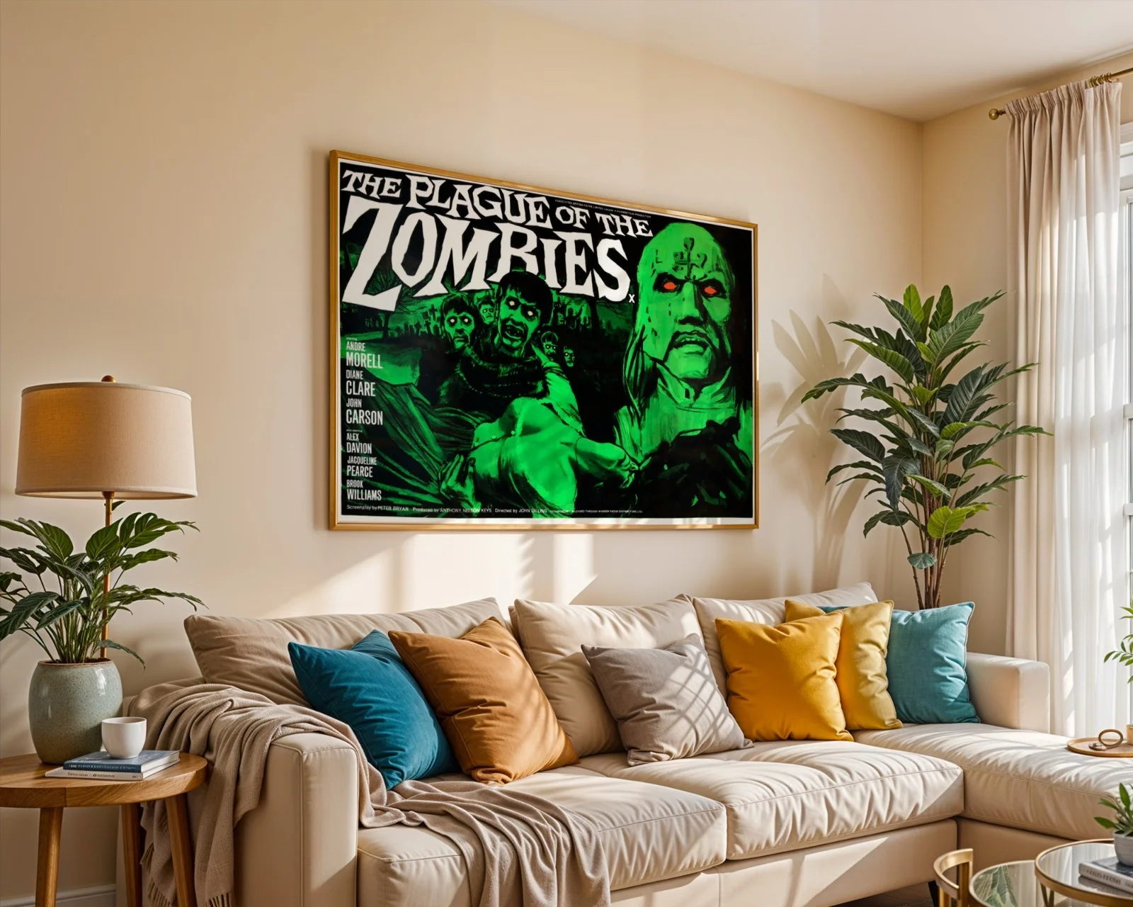 Plague Of The Zombies - 1966 Hammer Horror Restored 30" x 40" UK Quad Poster, изображение 5