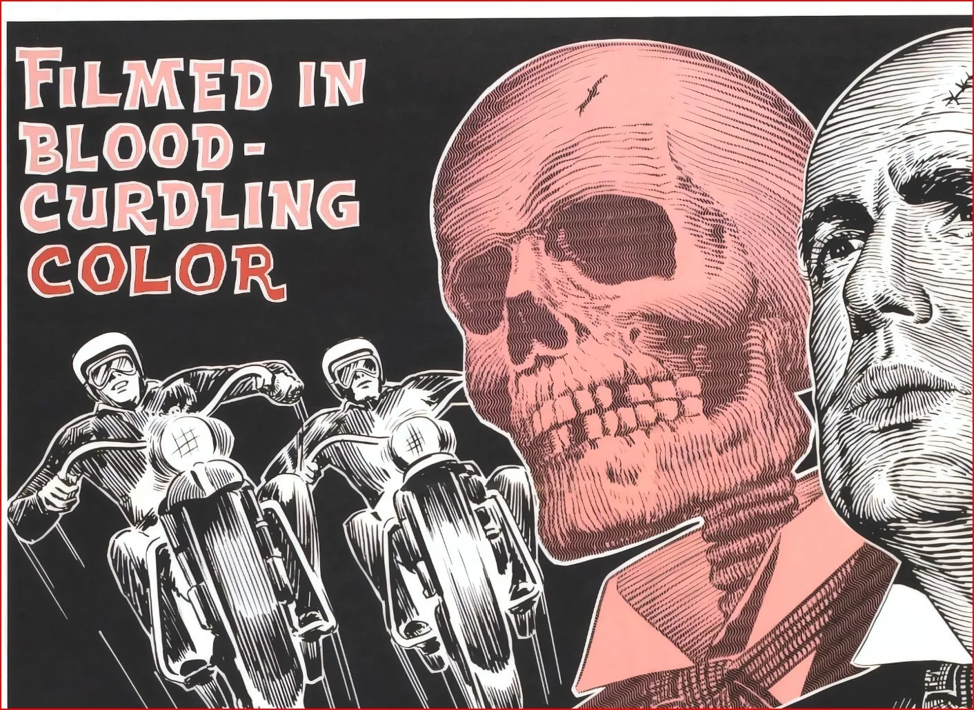 The Undertaker and His Pals - 1966 Horror Restored 27.2" x 41" US One Sheet, изображение 4