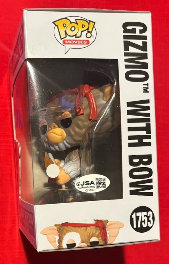Howie Mandel GIZMO Gremlins Funko POP #1753 Signed Autographed JSA, image 2