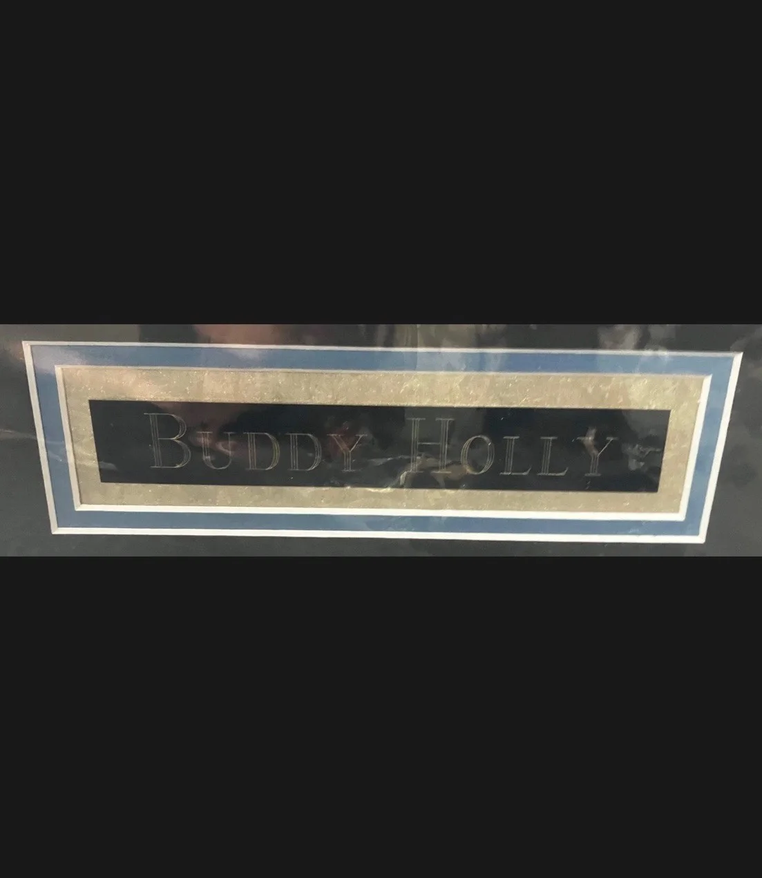 Buddy Holly Signed Framed Cut With Photo and Record, image 4