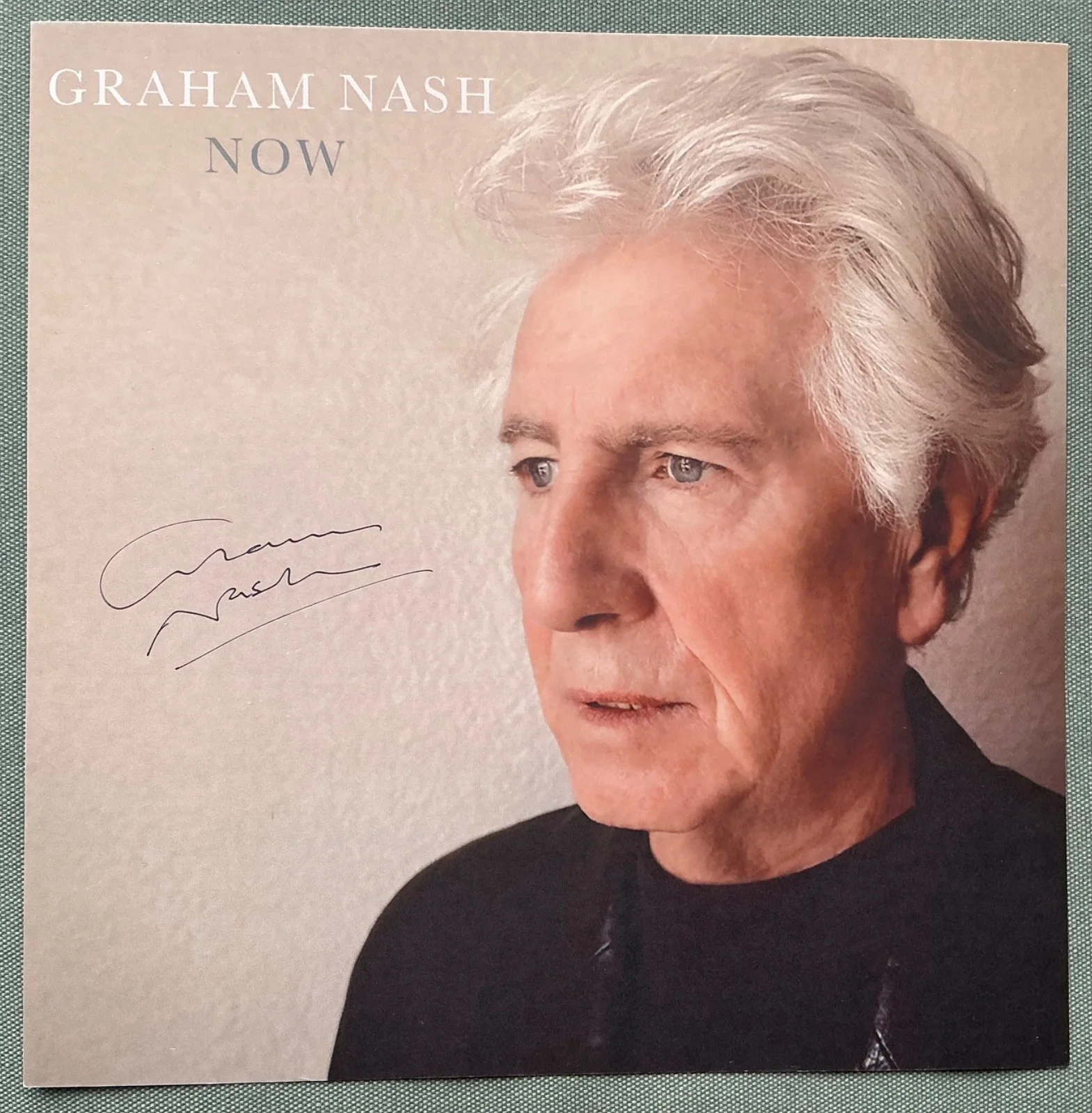 Vinyl LP Graham Nash Now Autographed Signed *NEW* Crosby Stills CSN Record Album, изображение 2