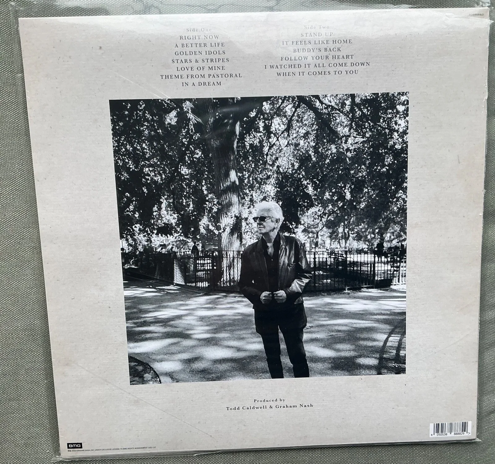 Vinyl LP Graham Nash Now Autographed Signed *NEW* Crosby Stills CSN Record Album, изображение 4