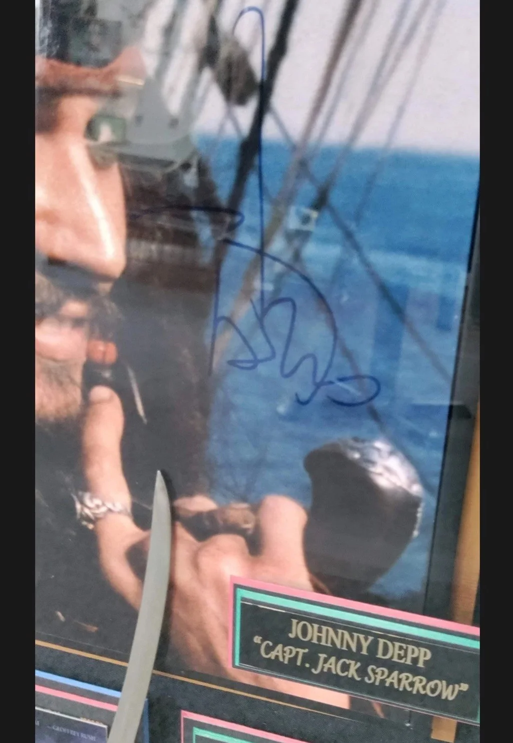Pirates of The Caribbean - Johnny Depp Shadowbox, image 2