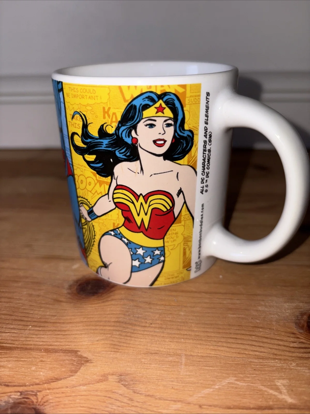Dc Character Mug, Superman, Wonder Woman, Batman, Flash, image 2