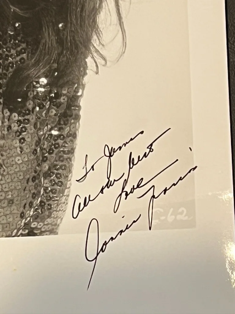 CONNIE FRANCIS — CONNIE FRANCIS HAND SIGNED 8x10 PROMO PHOTO BLACK WHITE GLOSSY, изображение 2