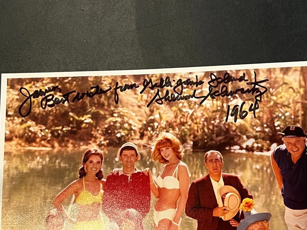 Sherwood Schwartz Hand Signed Photo Autograph Gilligan’s Island Creator, image 2