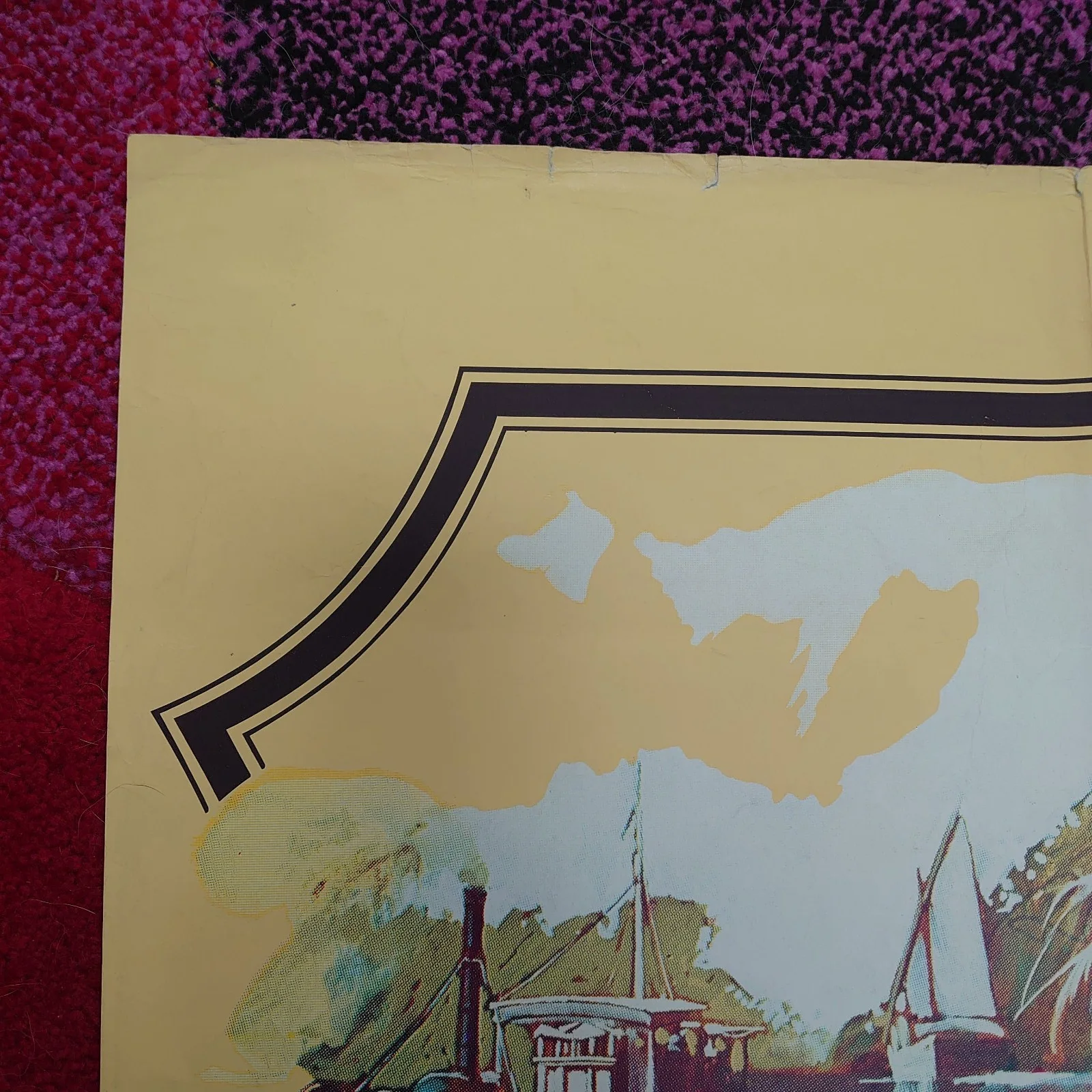 Shout At The Devil Original British 1976 Quad Poster Very Good Condition Folded, image 4