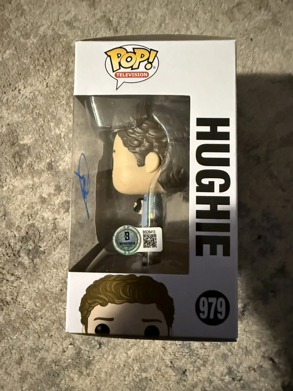 Jack Quaid Signed The Boys Funko Pop Beckett COA, image 2