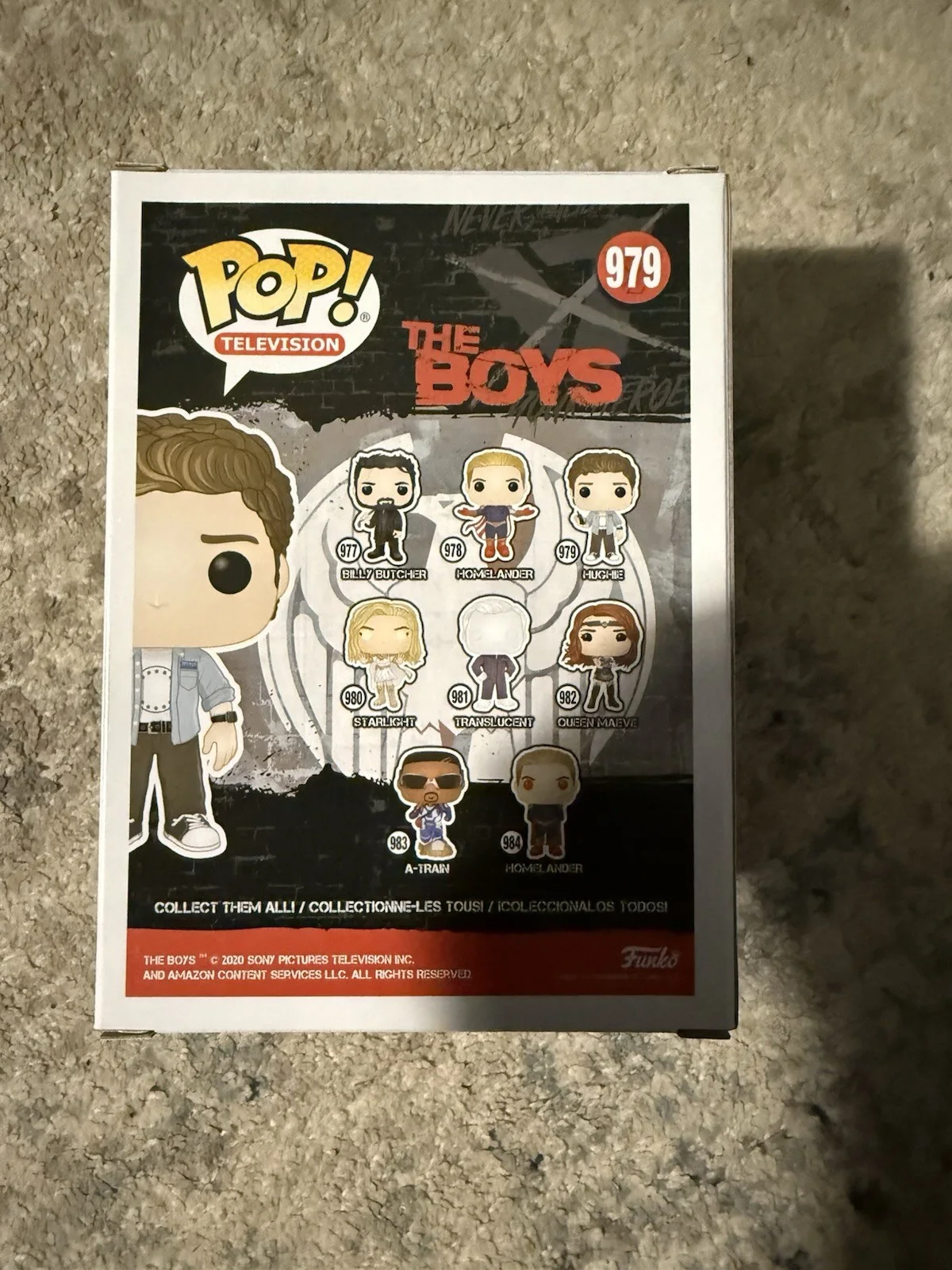 Jack Quaid Signed The Boys Funko Pop Beckett COA, image 3