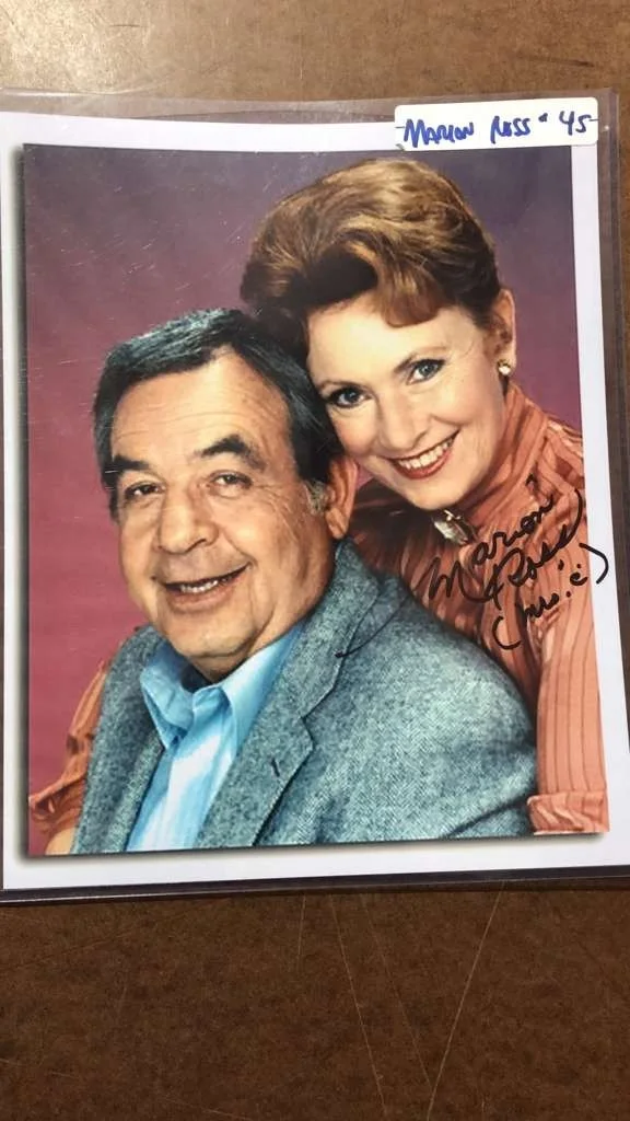 Tom Bosley, Marion Ross — Tom Bosley & Marion Ross Signed 8x10 Photo “Mr. & Mrs. C” Happy Days Autograph, изображение 2