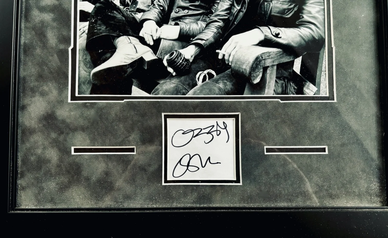 BLACK SABBATH - OZZY OSBOURNE Signed 16 x 16 Framed Photo Display~JSA Coa~Mint!, image 4