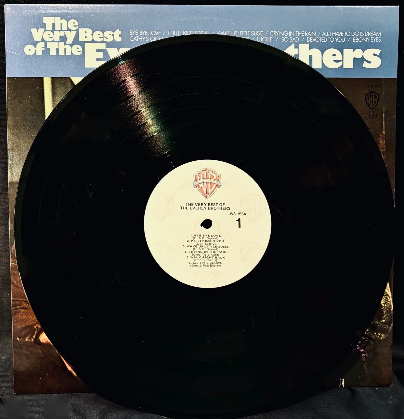 THE EVERLY BROTHERS Signed THE VERY BEST OF Promo Album~N Mint~Don & Phil Everly, изображение 3