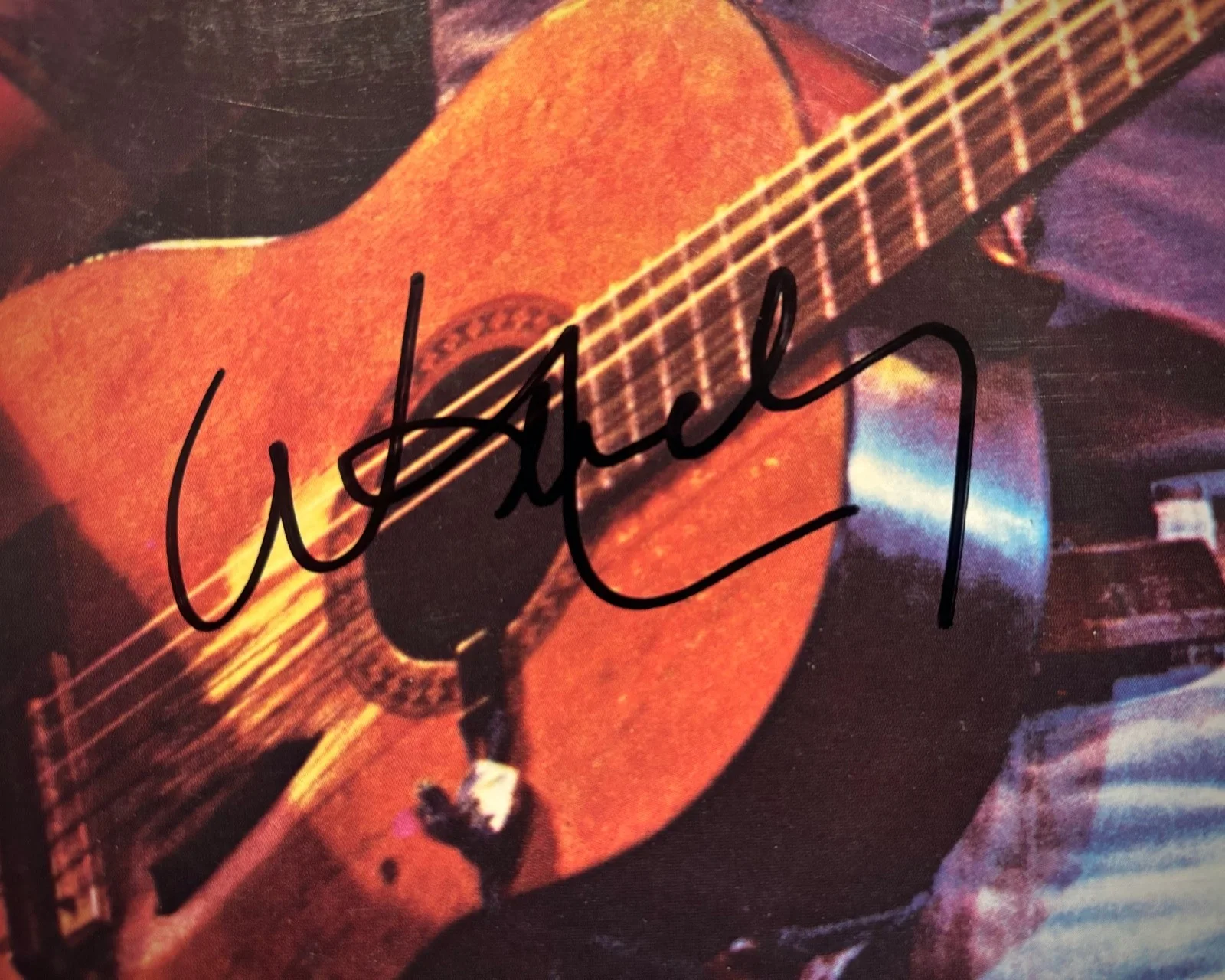 WILLIE NELSON~Signed WILLIE & FAMILY LIVE Double Album~Near Mint! The Highwaymen, изображение 2