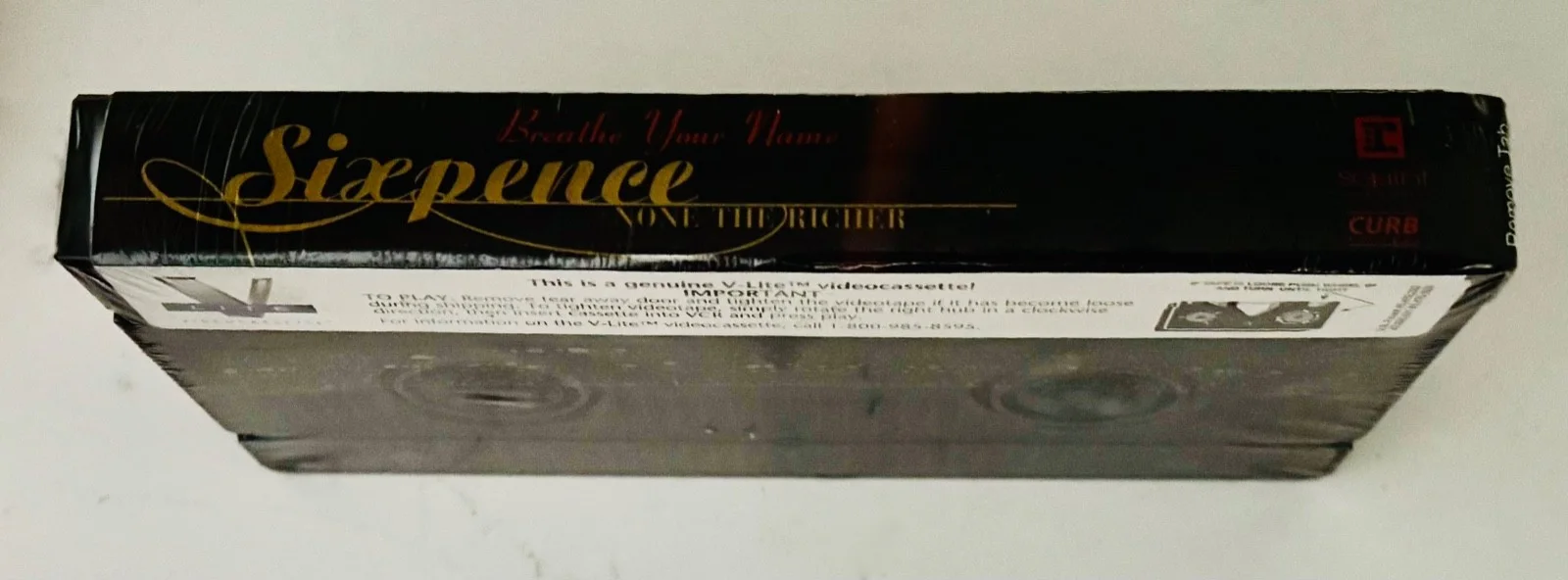 SIXPENCE NONE THE RICHER~Leigh Nash Signed BREATHE YOUR NAME Promo Video Tape, изображение 2