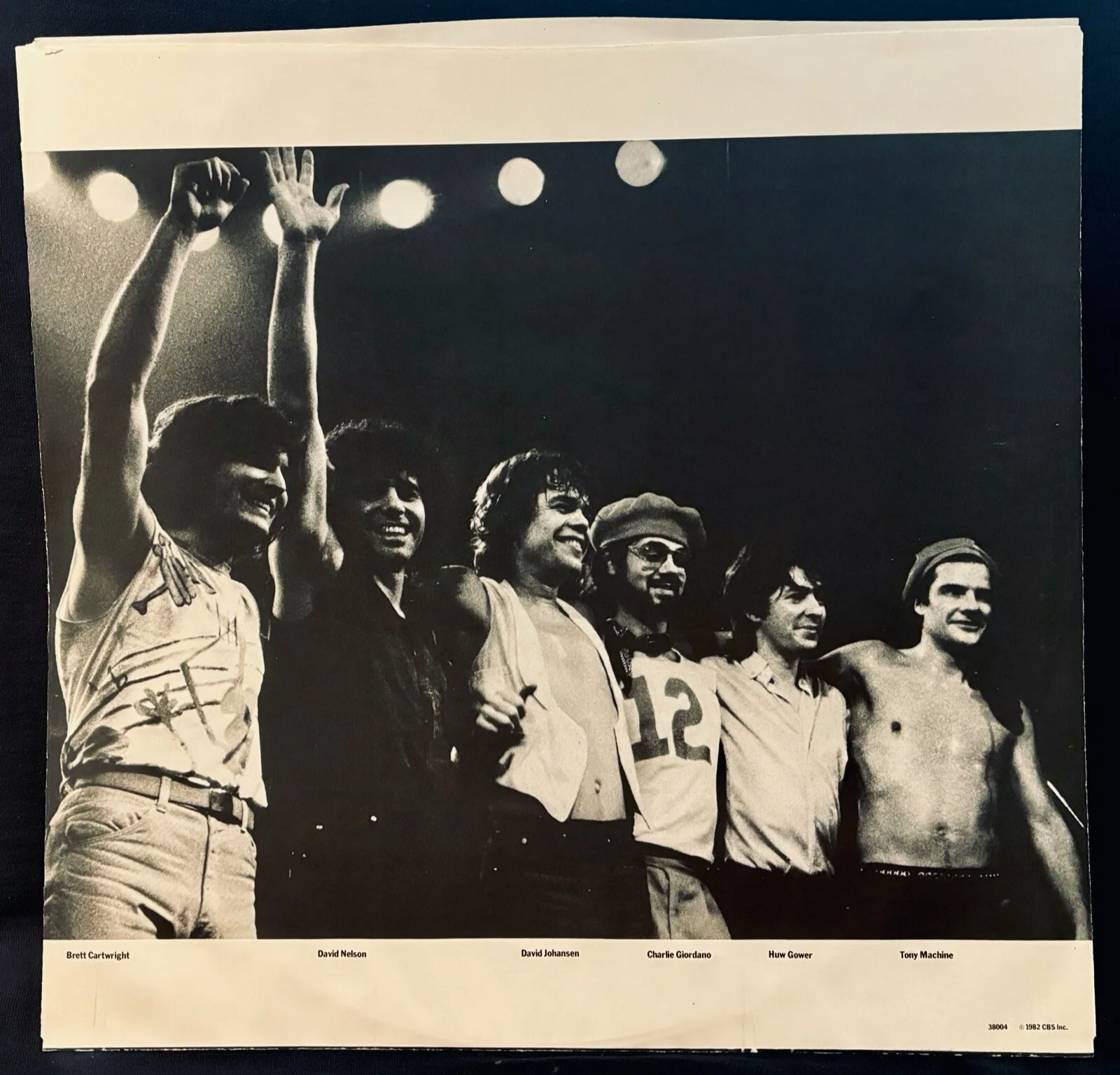 DAVID JOHANSEN Signed LIVE IT UP Promo/DJ Album~New York Dolls~Buster Poindexter, изображение 5