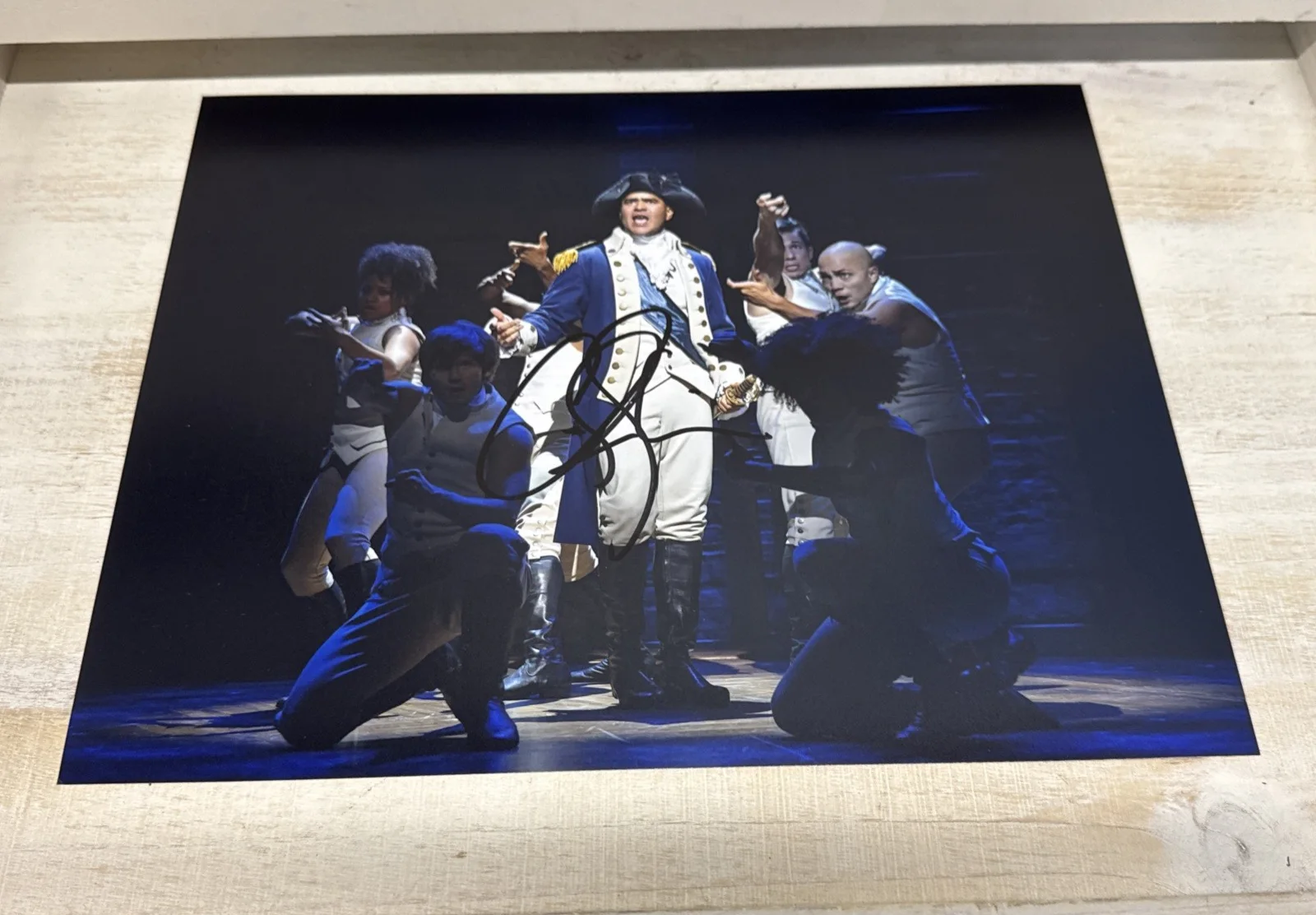 Christopher Jackson — CHRISTOPHER JACKSON SIGNED 8x10 PHOTO AUTOGRAPHED "GEORGE WASHINGTON" W/COA