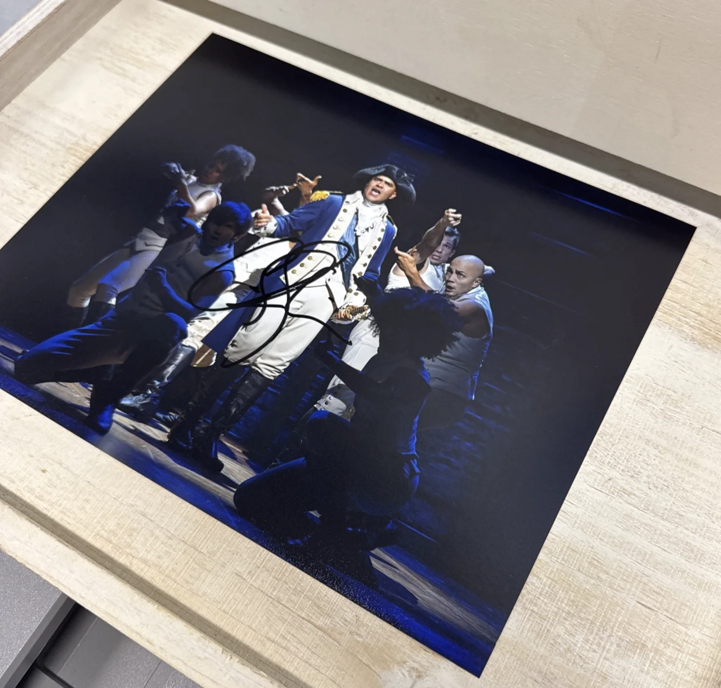Christopher Jackson — CHRISTOPHER JACKSON SIGNED 8x10 PHOTO AUTOGRAPHED "GEORGE WASHINGTON" W/COA, изображение 3