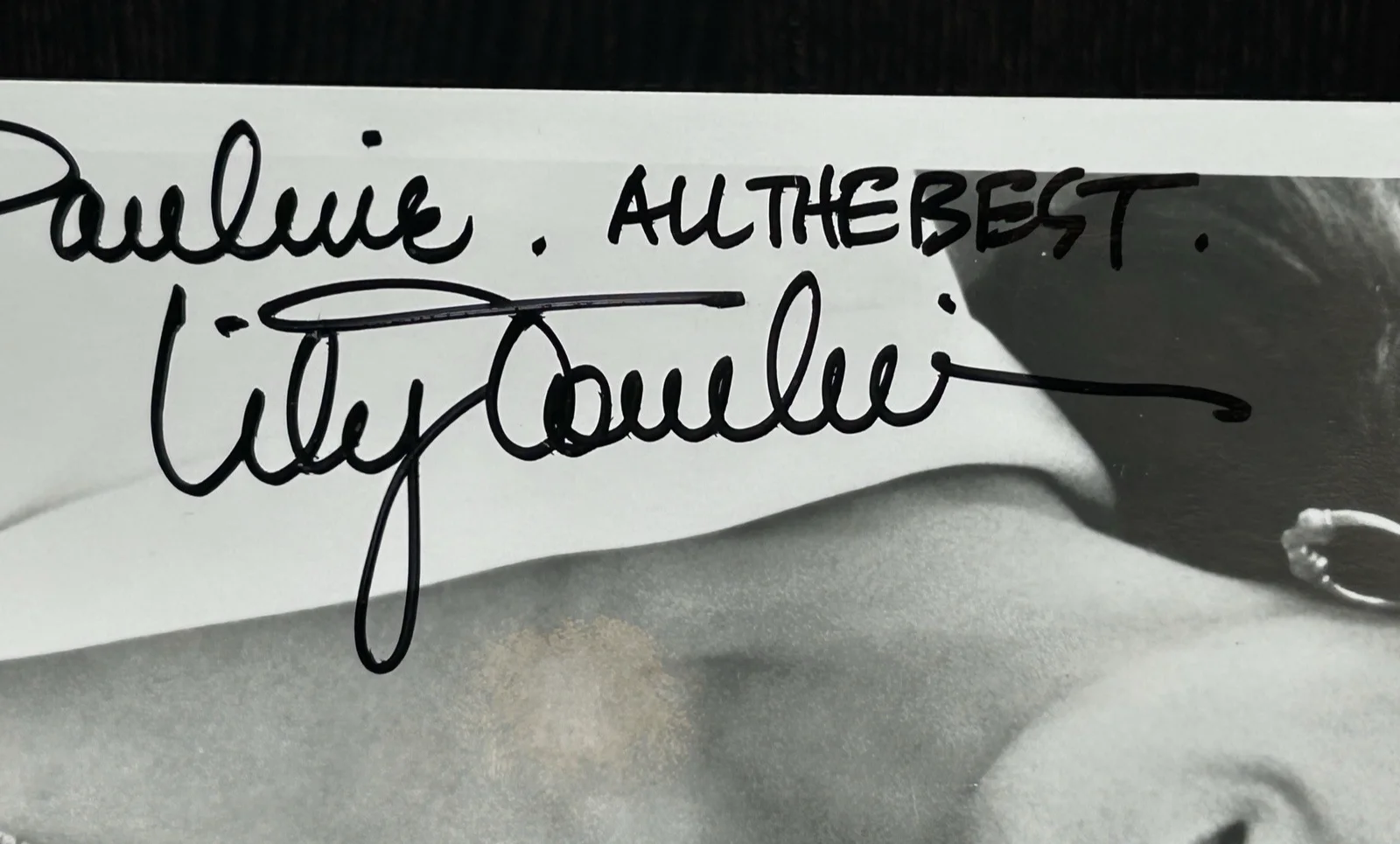 Lili Tomlin — LILI TOMLIN HAND SIGNED PHOTO Original Autograph JSA COA Comedy Legend 9 to 5, изображение 4