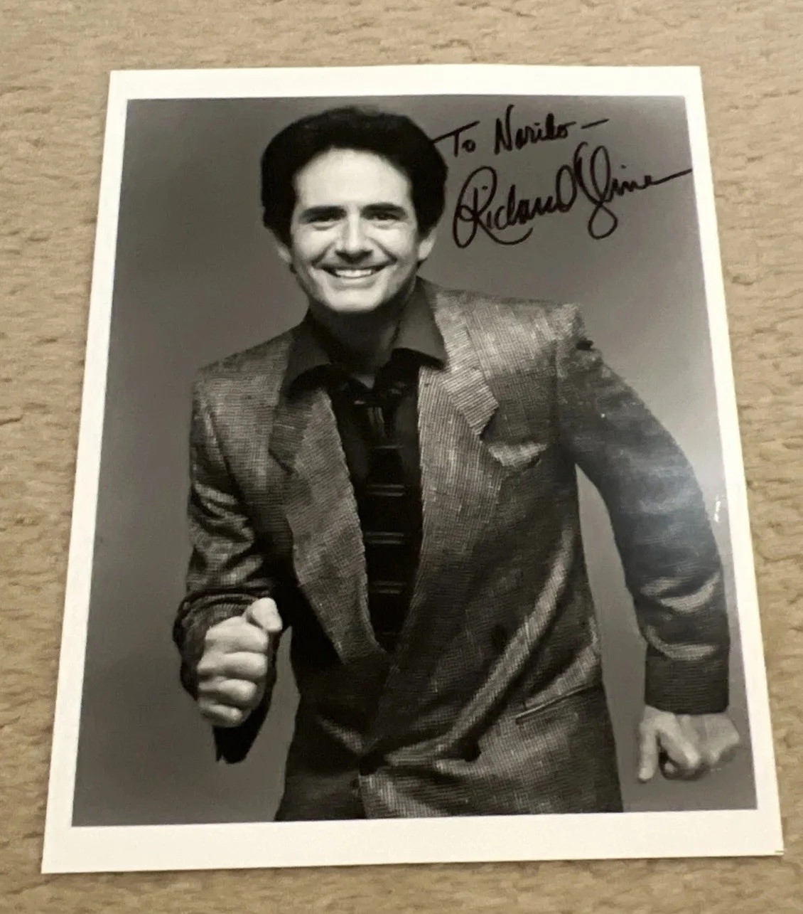 Richard Kline — Autographed 8x10 Richard Kline, Larry From Three's Company TV Show