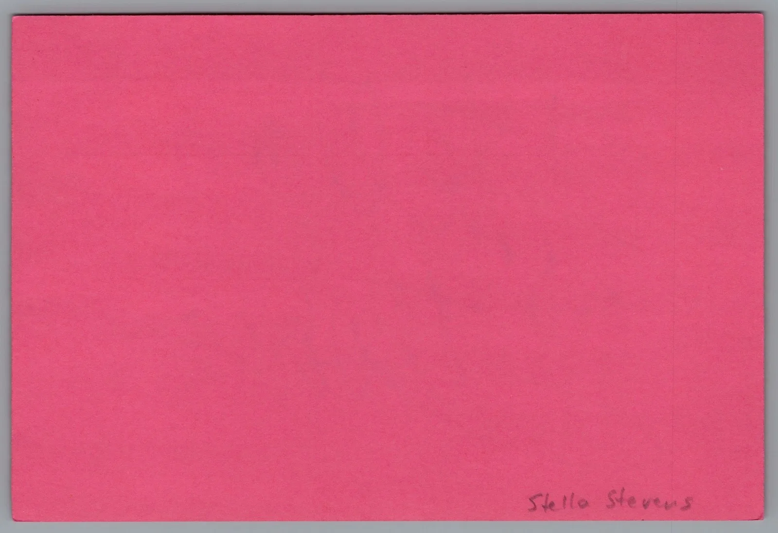 Stella Stevens — Stella Stevens Signed 4x6 Index Card The Poseidon Adventure Autographed, image 2